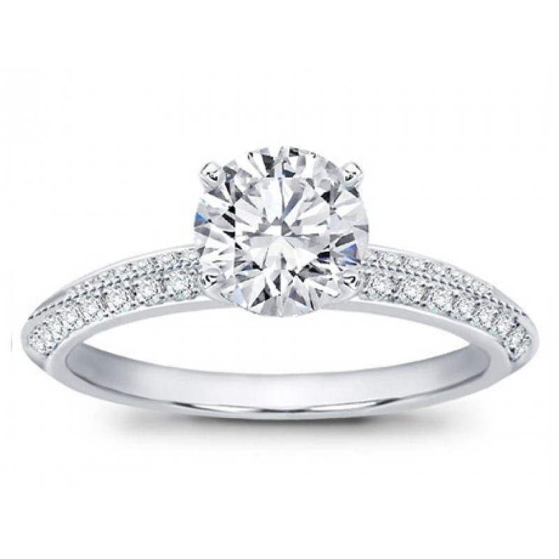 pave tiffany setting price